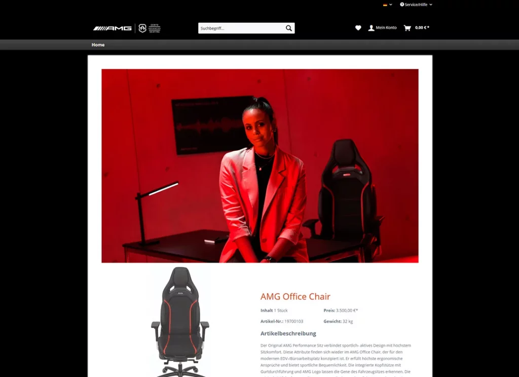 Unsere Referenz AMG Office Chair