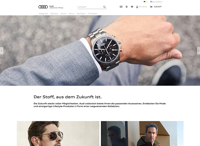 Unsere Referenz Audi Collection