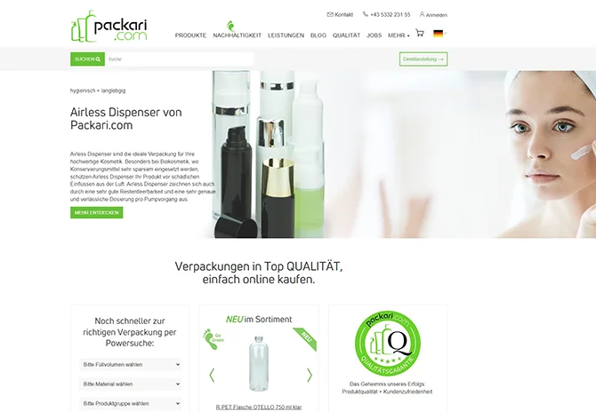 Unsere Referenz Packari