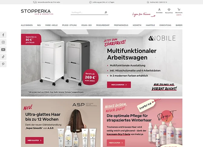 Unsere Referenz Stopperka