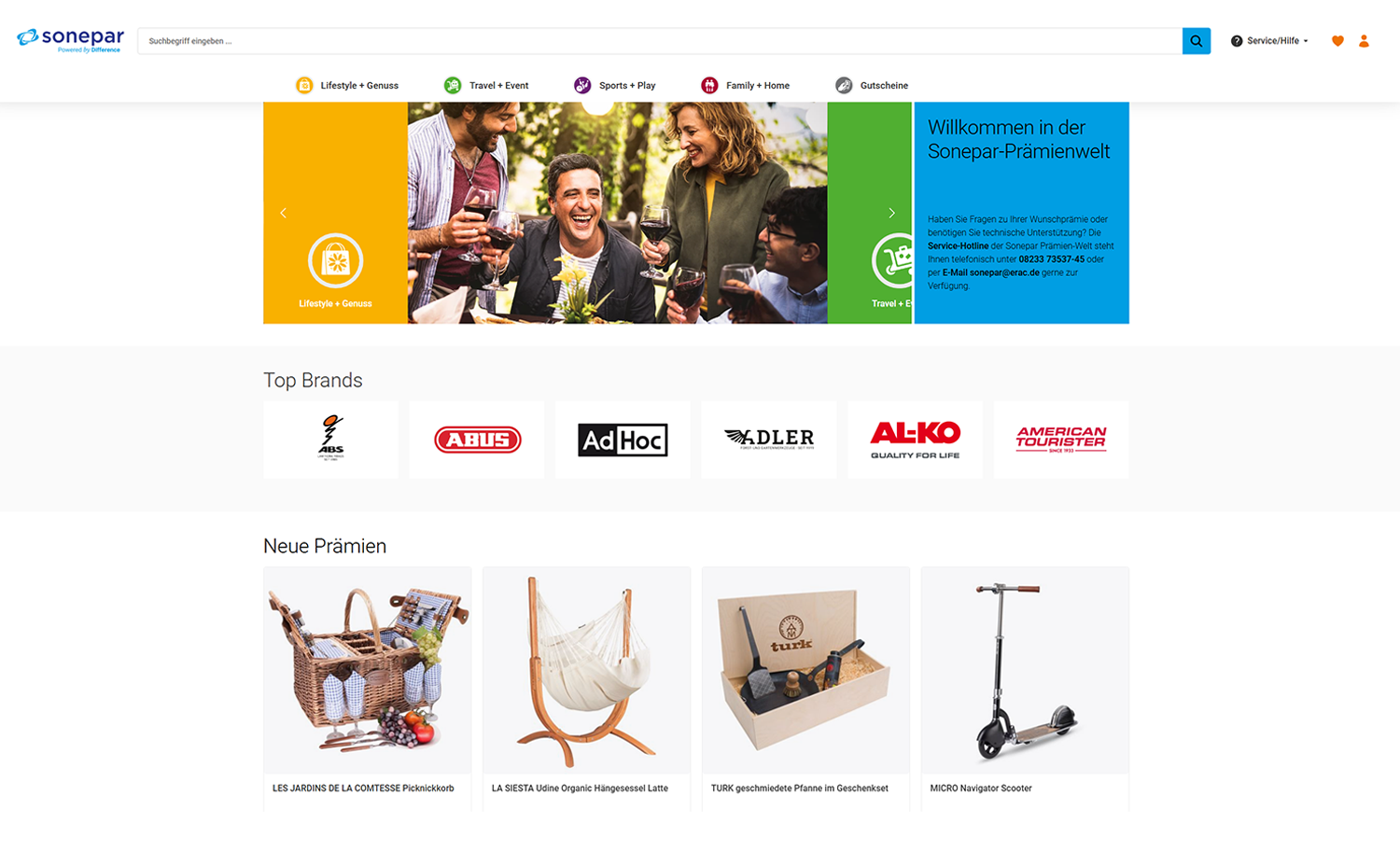 Sonepar Startseite